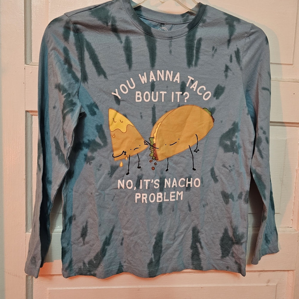 Novelty Long Sleeve Shirt size 12-14